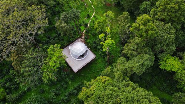 Kanthalloor moments domestay aerial view