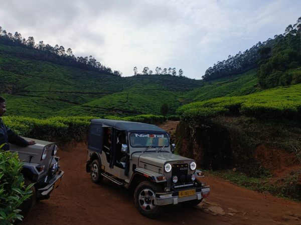 kanthalloor jeep safari offroad