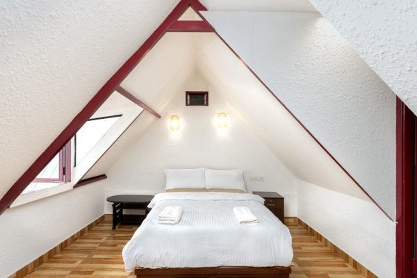 bedroom in Poolside Villa Stay in Chathurangapara